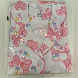 Roller Rabbit x Loveshackfancy Doily Beaux Long sleeve polo Pajamas